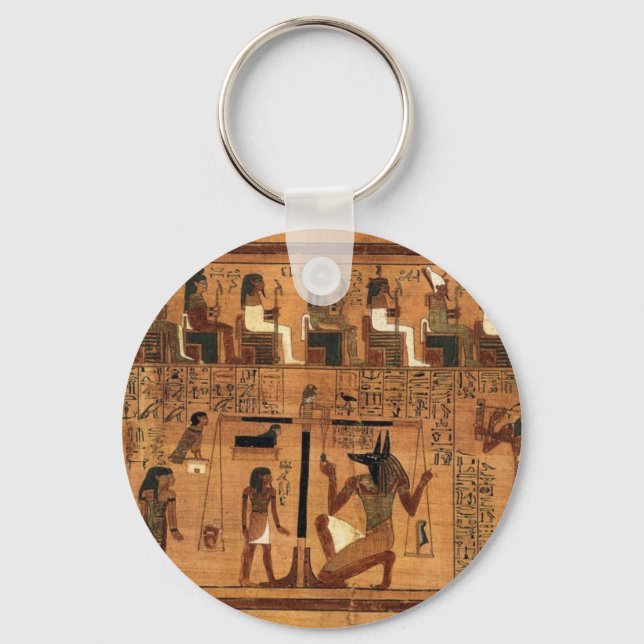 Chaveiro A Pesagem do Coração (Frente)