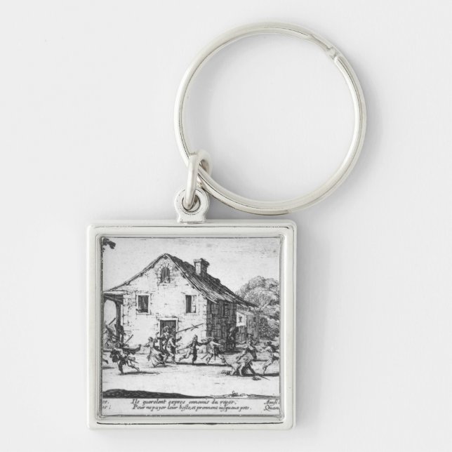 Chaveiro A pilhagem de uma pensão (Frente)