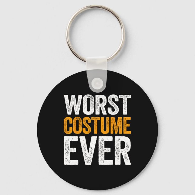 Chaveiro A pior fantasia de Halloween (Frente)