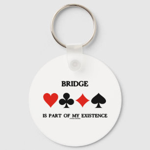 Chaveiro A ponte é parte de minha existência (quatro tern