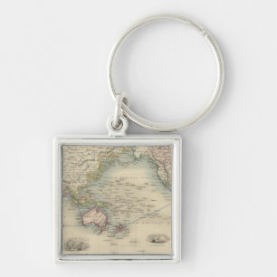 Chaveiro A Projeção do Mundo no Mercator
