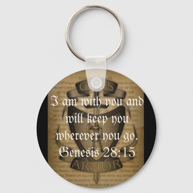 Chaveiro A proteção do Cheio de Deus (Frente)
