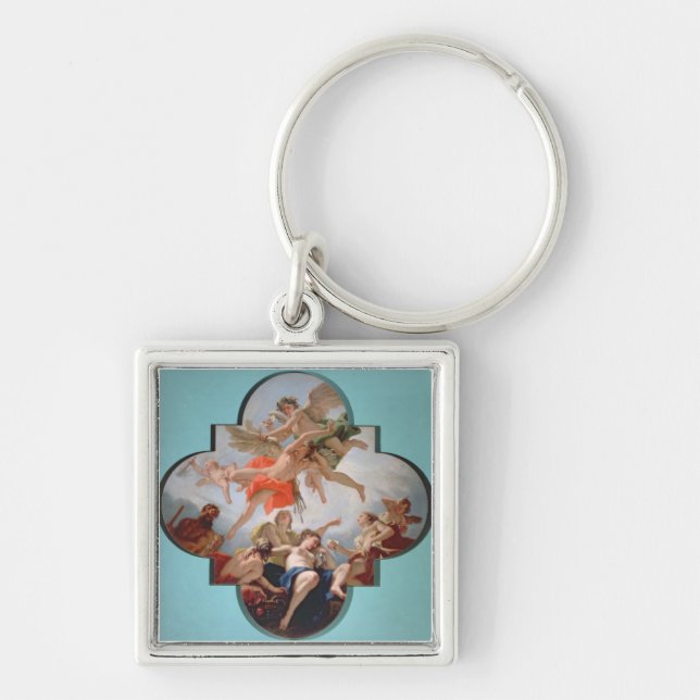 Chaveiro A punição do Cupido (óleo em canvas) (Frente)