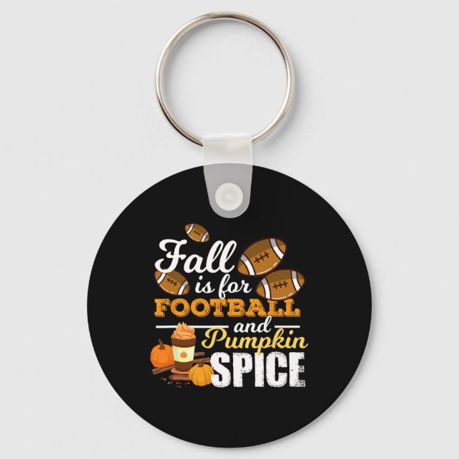 Chaveiro A Queda De Presente De Pumpkin Divertido É Para Pe (Frente)