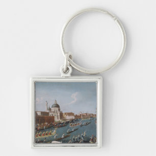 Chaveiro A regata das mulheres no canal grande, Veneza