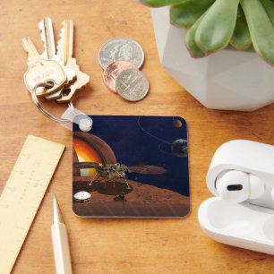 Chaveiro A Representação Do Artista Do Insight Lander.