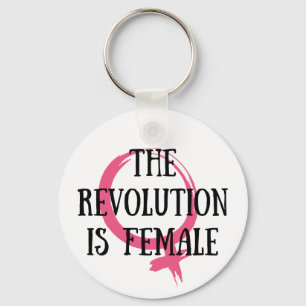 Chaveiro A Revolução é Mulher