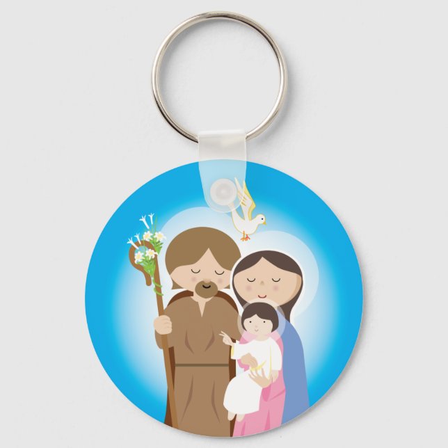 Chaveiro A Santa Família (Frente)