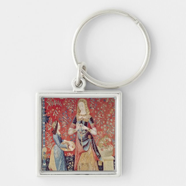 Chaveiro A senhora e o unicórnio: 'Smell (Frente)