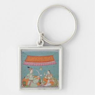 Chaveiro A seta de Lotus, Bilaspur, c.1750