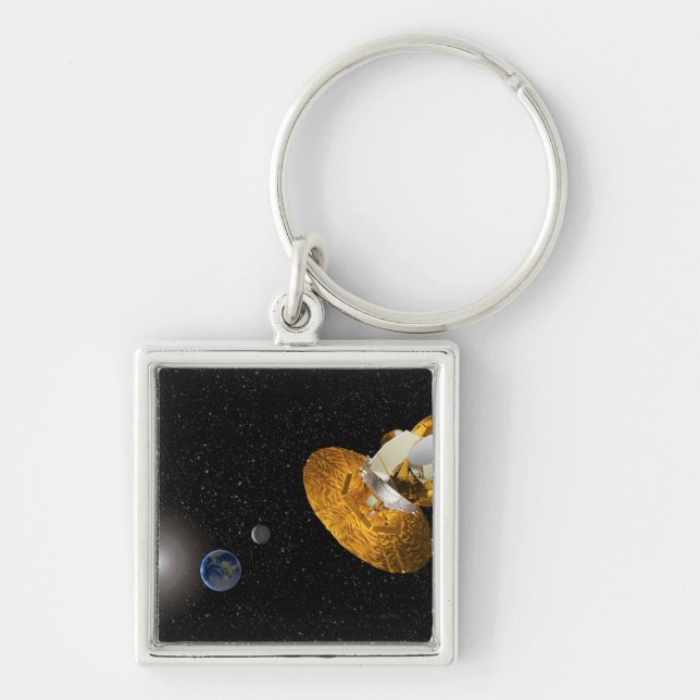 Chaveiro A Sonda Anisotropia de Micro-Ondas Wilkinson (Frente)