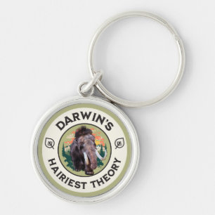 Chaveiro A Teoria mais Hairiest de Darwin Wooly Mammoth