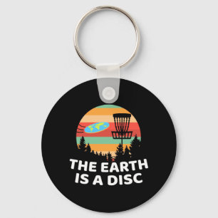 Chaveiro A Terra É Um Golfe De Disco