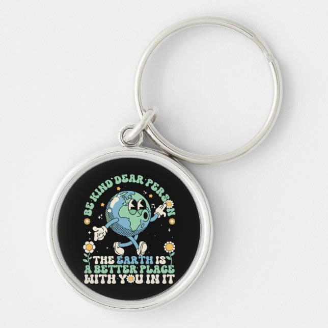 Chaveiro A Terra É Um Lugar Melhor Com Você Nele (Frente)
