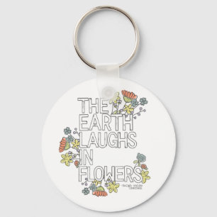 Chaveiro A Terra Ri em Flores