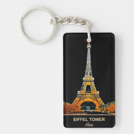 Chaveiro A Torre Eiffel: Onde os sonhos tocam o céu