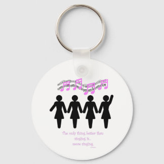 Chaveiro A única coisa melhor do que cantar