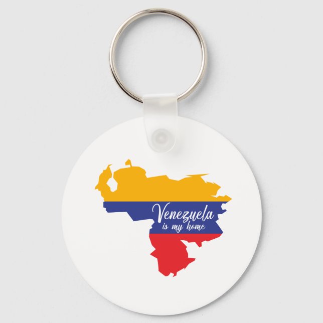 Chaveiro A Venezuela é a minha casa (Frente)