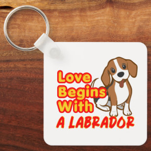 Chaveiro A Vida é Melhor Com um Labrador Pulseira Divertida