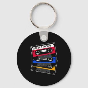 Chaveiro A Vida É Uma Fita De Cette Escolar Velho Da Mixtap