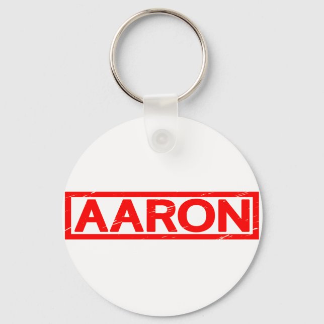 Chaveiro Aaron Stamp (Frente)