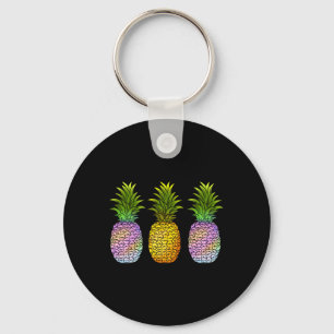 Chaveiro Abacaxi Aloha Havaí Fruta Havaiana Verão Férias