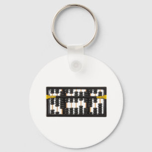 Chaveiro Abacus de madeira velha