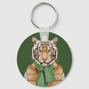 Chaveiro Abaixo Vest Tiger