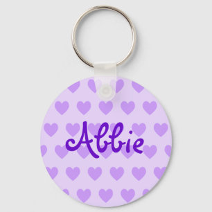 Chaveiro Abbie no roxo
