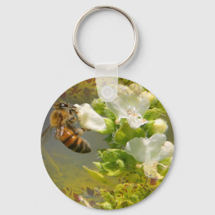 Chaveiro Abelha da flor