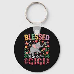 Chaveiro Abençoado Seja Chamado Gigi Dia de as mães Elefant