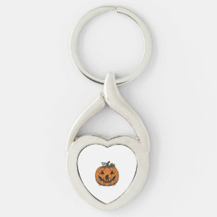 Chaveiro Abóbora Bigfoot Vintage Design de Vetor de Hallowe