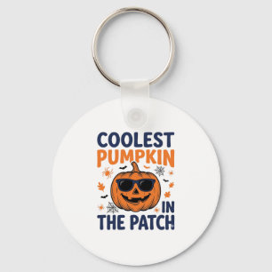 Chaveiro Abóbora Mais Legal do Canto Camiseta de Halloween_