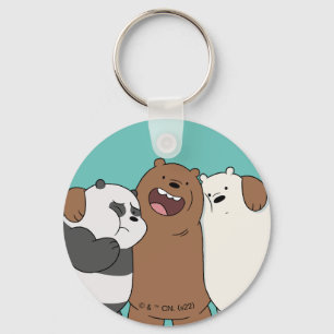 Chaveiro Abraço do Grupo Bare Bears