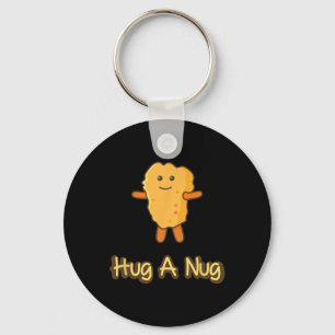 Chaveiro Abraço Um Nug Funny Chicken Nugget Fast Food 