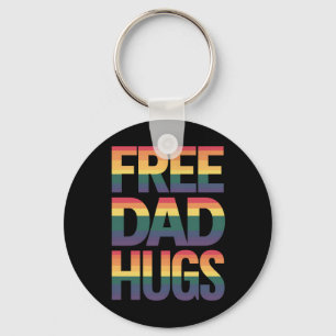 Chaveiro Abraços de Pai de Graça Mês do Orgulho Gay LGBTQ A