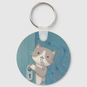 Chaveiro Abrir: Cat com Chave