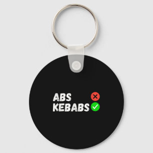 Chaveiro Abs Kebabs, Malhação E Diversão De Foodie
