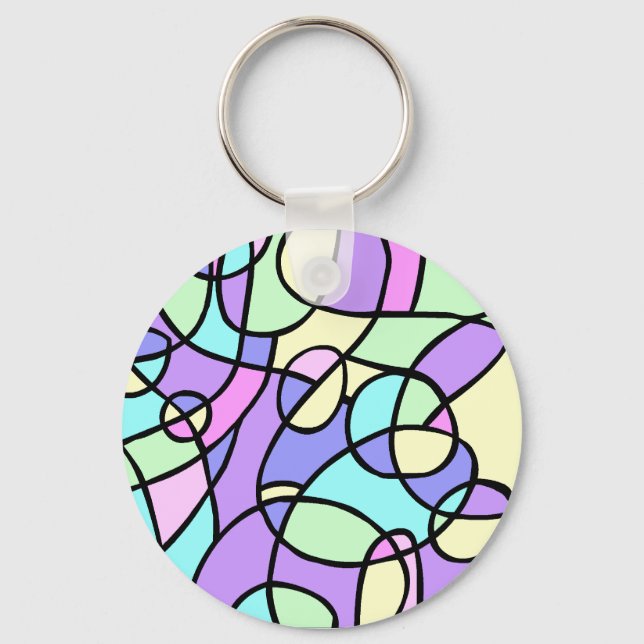 Chaveiro Abstrato (Frente)