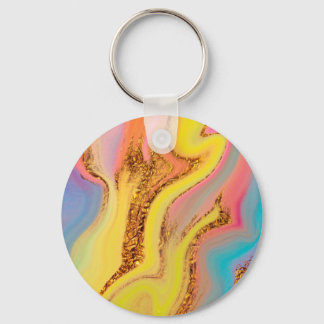 Chaveiro abstrato de padrão