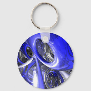 Chaveiro abstrato do Cerulean