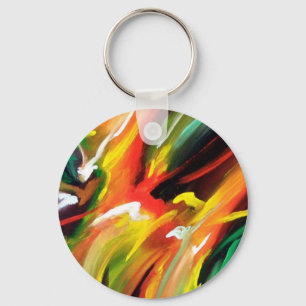 Chaveiro Abstrato Expressionismo