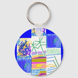 Chaveiro Abstrato festiva