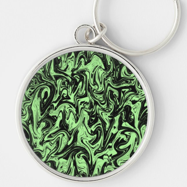 Chaveiro Abstrato Swirl (Frente)