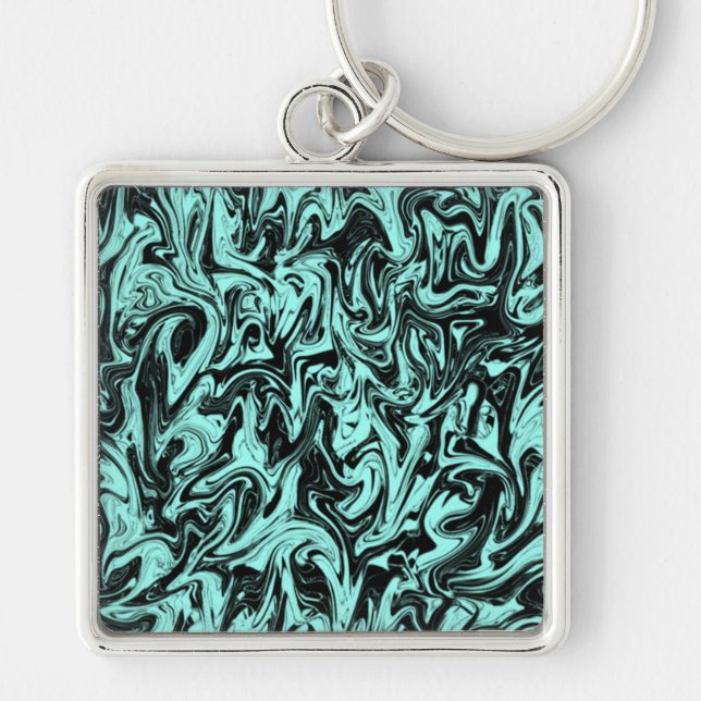 Chaveiro Abstrato Swirl (Frente)