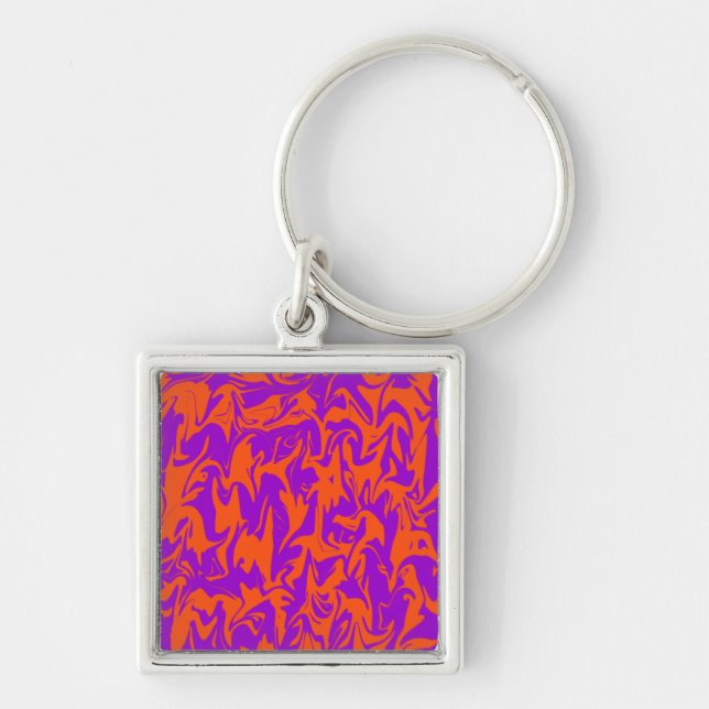 Chaveiro Abstrato Swirl (Frente)