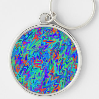 Chaveiro Abstrato Swirl