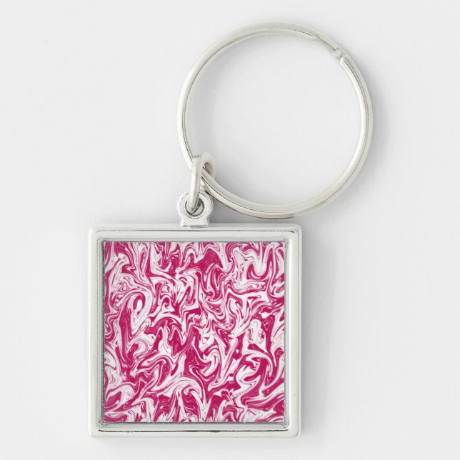 Chaveiro Abstrato Swirl (Frente)