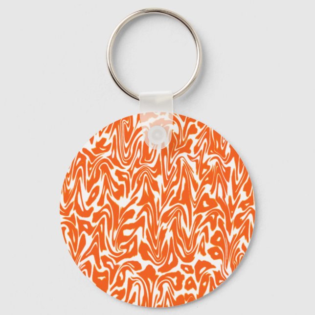 Chaveiro Abstrato Swirl (Frente)