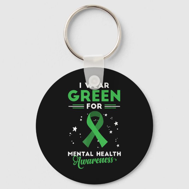 Chaveiro Acabe Com O Estigma Ou Visto Verde Para A Saúde Me (Frente)